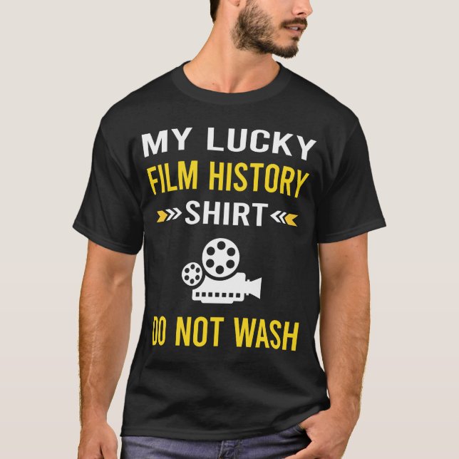 Lucky Shirt Film History T Shirt (Framsida)