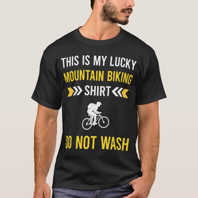 Lucky Shirt Mountain Biking MTB T (Framsida)