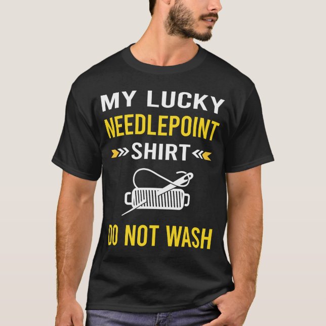 Lucky Shirt Needlepoint Canvas Work T (Framsida)