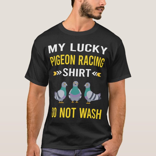 Lucky Shirt Pigeon Tävla T (Framsida)