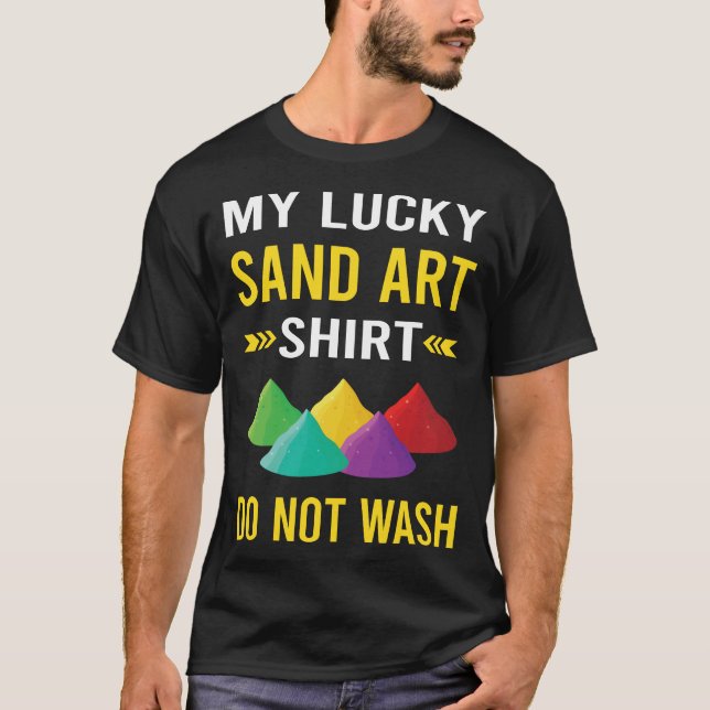 Lucky Shirt Sand Art T (Framsida)
