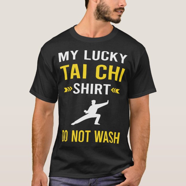 Lucky Shirt Tai Chi T Shirt (Framsida)