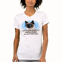 Lucky Siamese Owner T-Shirt