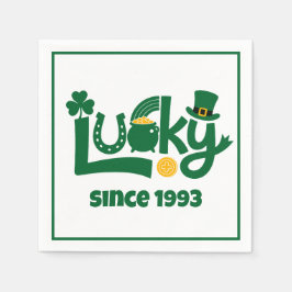 Lucky since Year Pappersservett