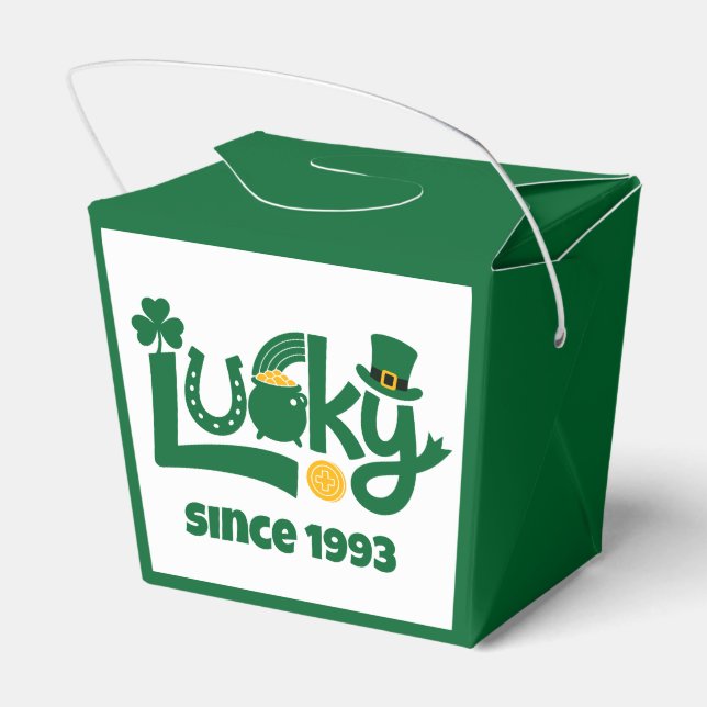 Lucky since Year Presentaskar (Baksidan Sidan)