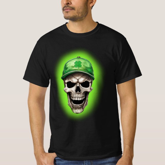 Lucky Skull Lucky T Shirt (Framsida)