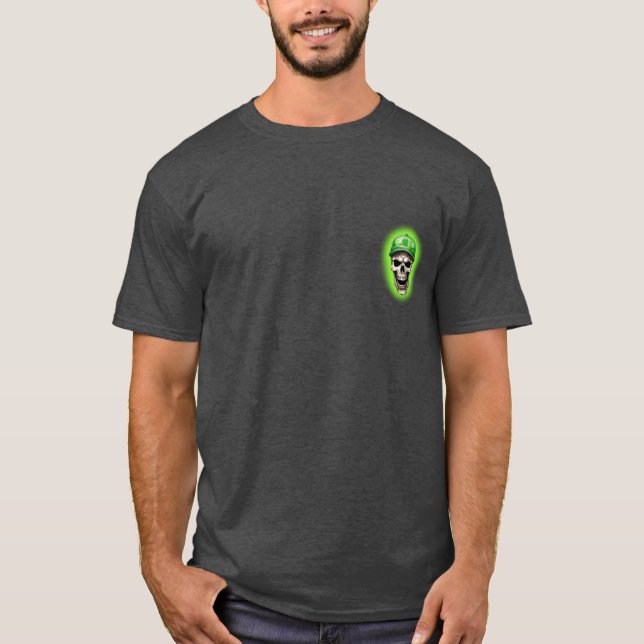 Lucky Skull Tur T Shirt (Framsida)