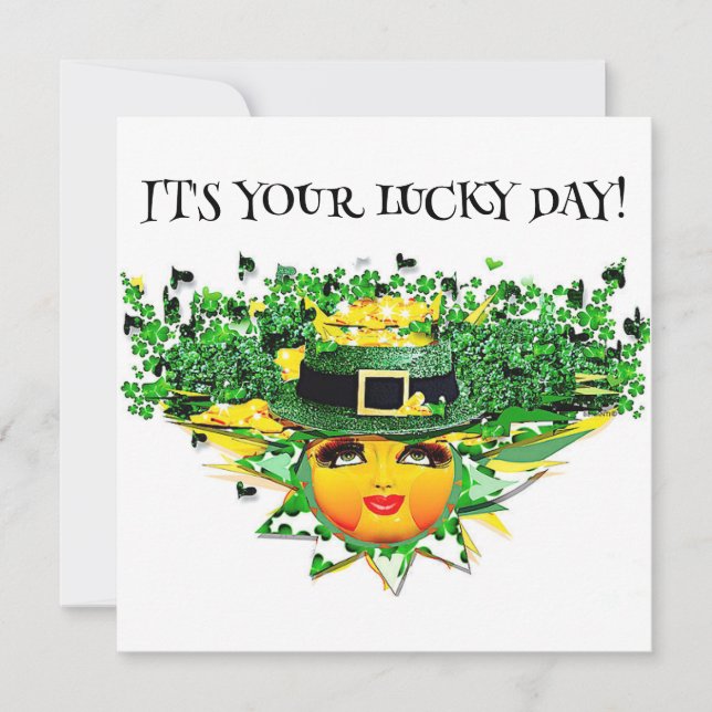 LUCKY SOL! INBJUDNINGAR (Framsida)