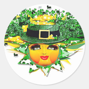 LUCKY SOL! RUNT KLISTERMÄRKE