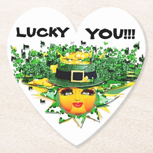 LUCKY SOL! UNDERLÄGG PAPPER (Framsida)