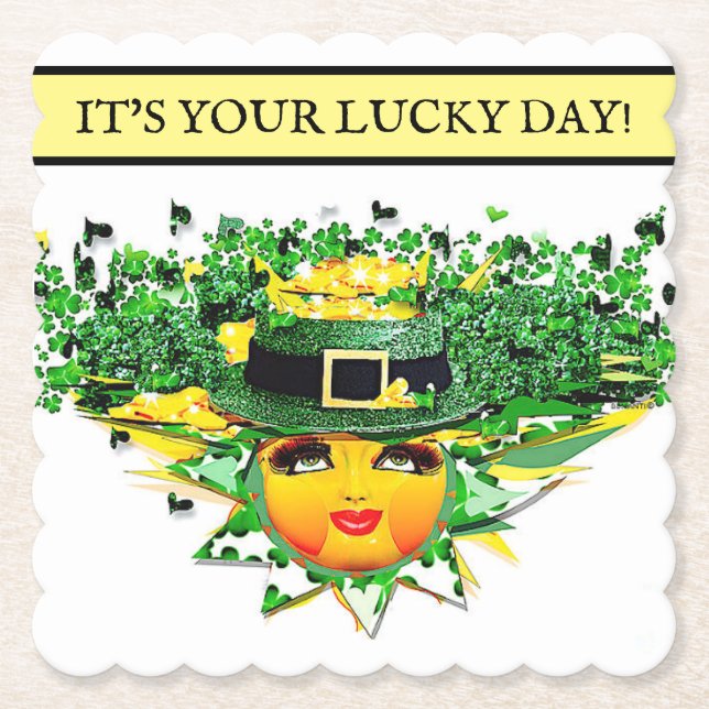 LUCKY SOL! UNDERLÄGG PAPPER (Framsida)