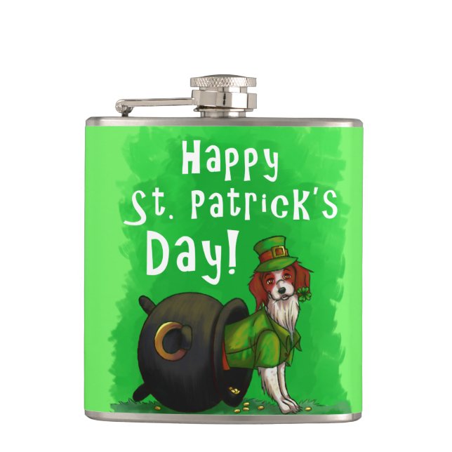 Lucky St. Patrick Day Hund Fickplunta (Framsidan)