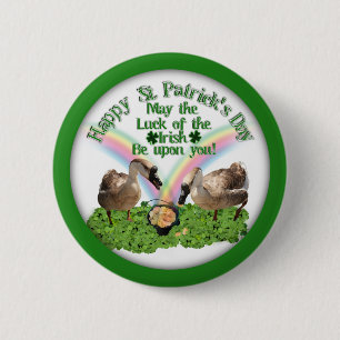 Lucky St. Patrick's Day Geese Knapp