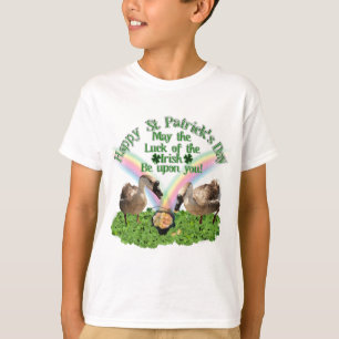 Lucky St. Patrick's Day Geese Tee