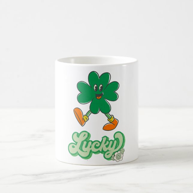 Lucky St. Patrick's Day Kaffemugg (Center)