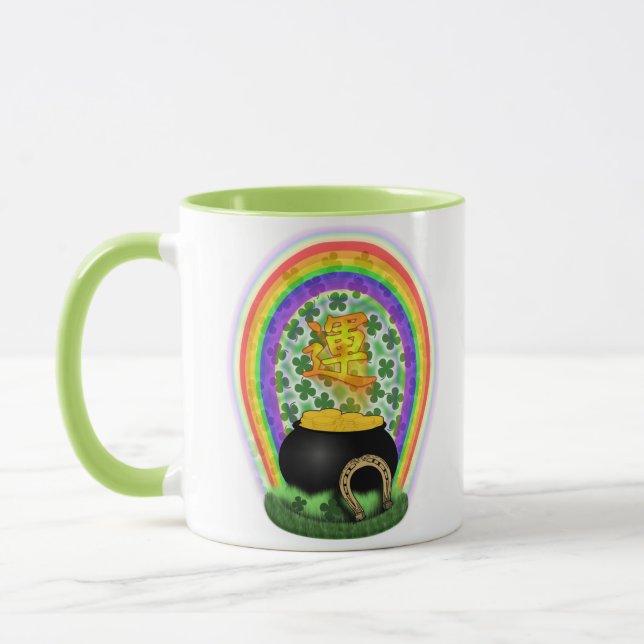 Lucky St patricks day Mugg (Vänster)