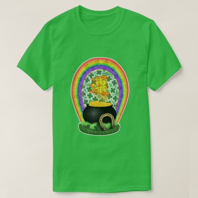 Lucky St patricks day Shirt T (Design framsida)