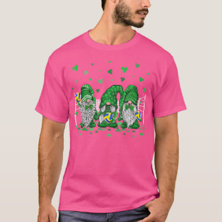 Lucky St patricks day Sport Family Gnomes Volleyba T Shirt