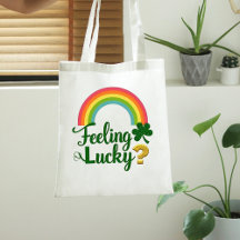 Lucky St. Patrick's Day Tote Bag