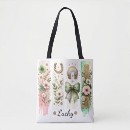 Lucky St. Patrick's Day Tote Bag Tygkasse