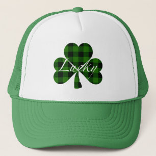 Lucky St. Pattys Shamrocks   Utbetald grönt Keps