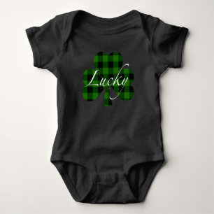 Lucky St. Pattys Shamrocks Utbetald grönt T Shirt