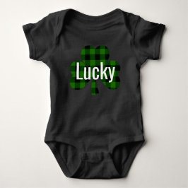 Lucky St. Pattys Shamrocks | Utbetald grönt T Shirt