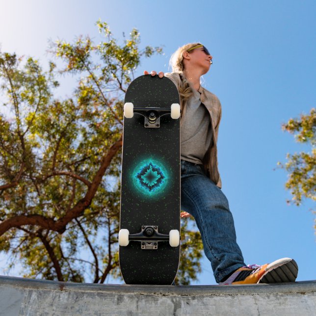 Lucky Star och Asterisk Mini Skateboard Bräda 18,5 Cm (Utomhus 1)