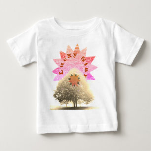 Lucky Star och Träd T Shirt