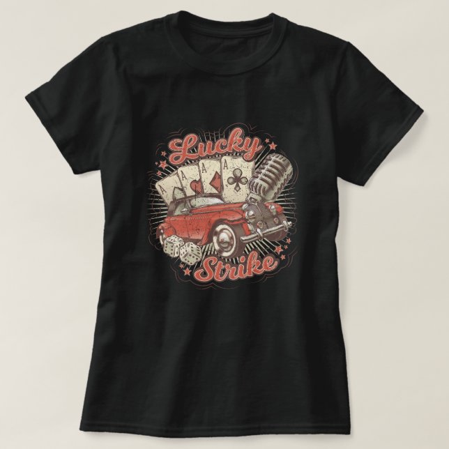 Lucky Strejka T Shirt (Design framsida)