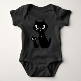 Lucky Svarta katter Smile T Shirt