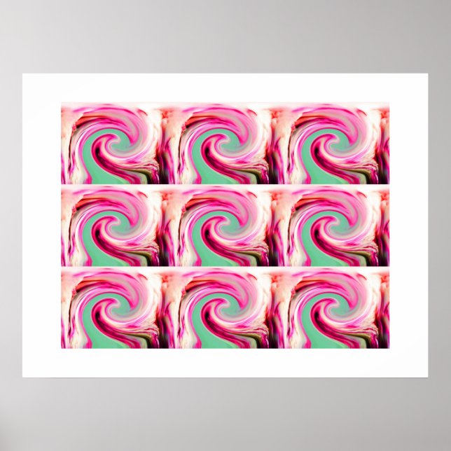 Lucky swirls poster (Framsidan)