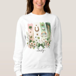 Lucky Symbols, St. Patrick's Day Sweatshirt T Shirt