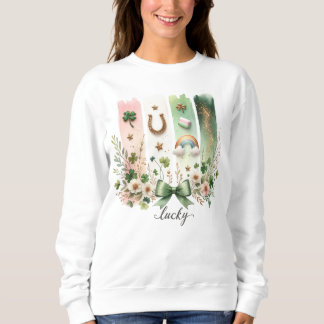 Lucky Symbols, St. Patrick's Day Sweatshirt T Shirt
