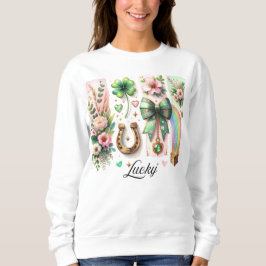 Lucky Symbols, St. Patrick's Day Sweatshirt T Shirt