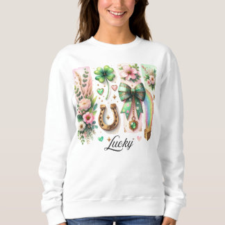Lucky Symbols, St. Patrick's Day Sweatshirt T Shirt