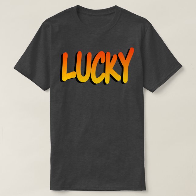 Lucky T Shirt (Design framsida)