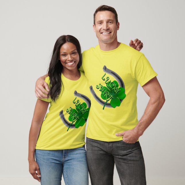 Lucky T-Shirt Personlig Shirt Organic T-shirt (Unisex)