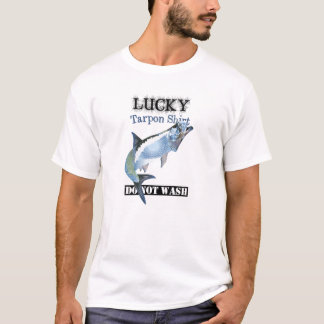 Lucky Tarpon Shirt Tvättar inte ljus T
