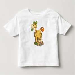 Lucky Tecknad Horse St patrick's day KidsT-shirt Tee Shirt
