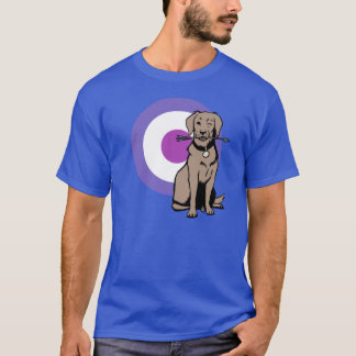 Lucky the Pizza Dog familjeflicka T Shirt