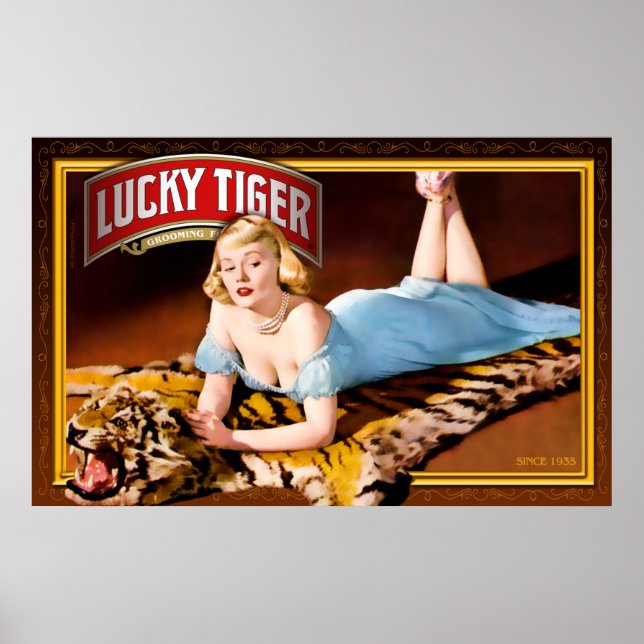 Lucky Tiger Poster (Framsidan)