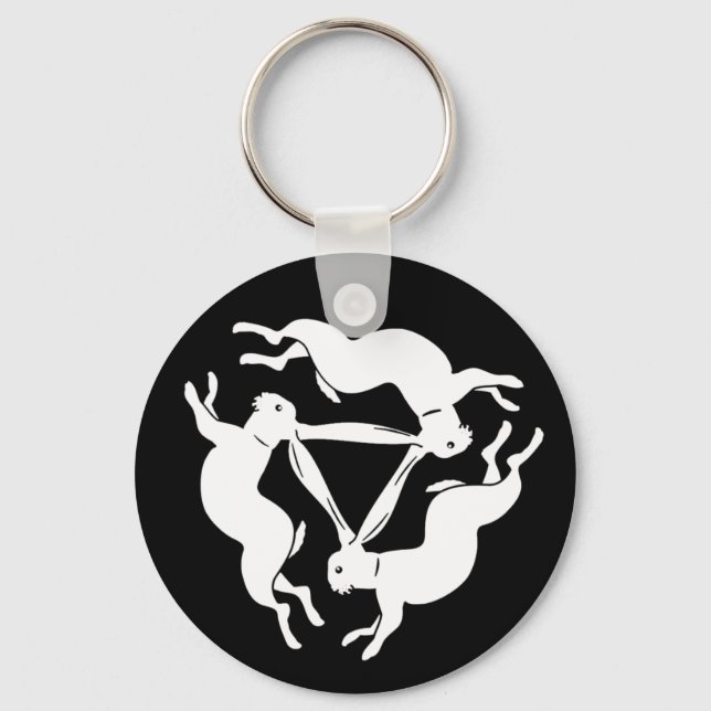 Lucky Tinners kanin Nyckelring (Framsida)