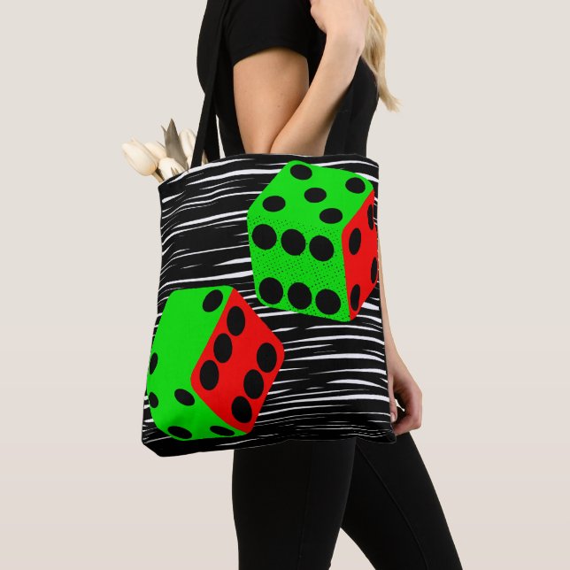 LUCKY Tote Tygkasse (Närbild)