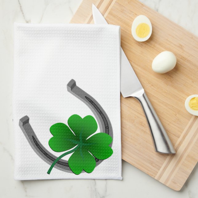 Lucky Towels St. Patrick's Tea Towels Customize Kökshandduk (Vikt i Fjärdedel)