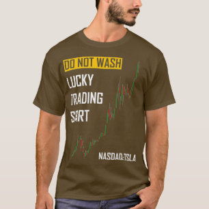 Lucky Trading Tesla Lagrar Tvättar inte Bull T Shirt