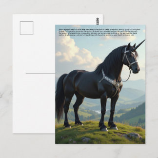 Lucky Unicorn Vykort