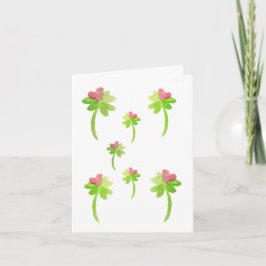 Lucky Valentine's Day Card Tack Kort