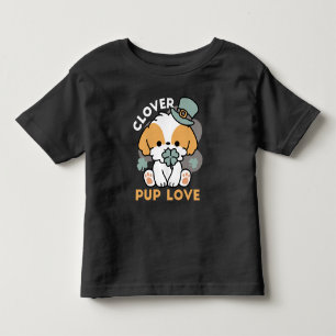 Lucky Valp med Klöver - St. Patrick's Day Gift T Shirt