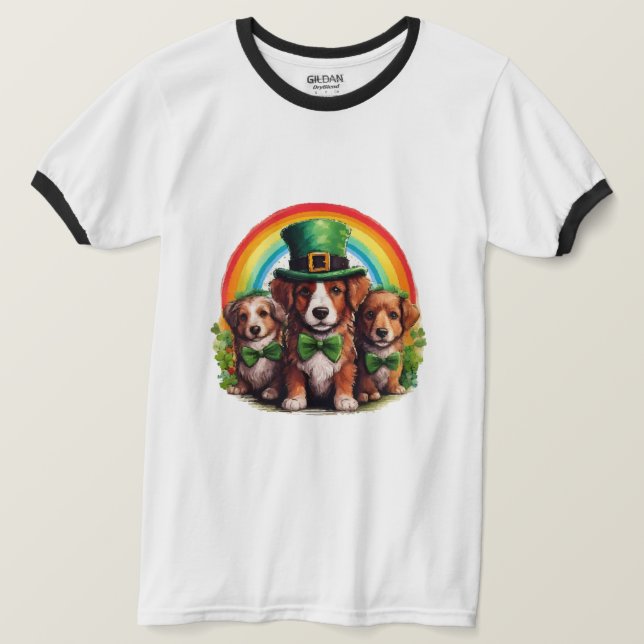 Lucky Valp Parad T Shirt (Design framsida)